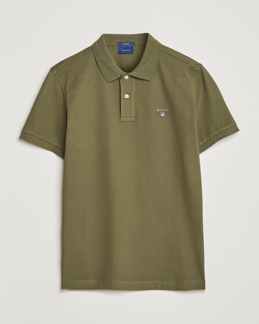 Herren | Poloshirts | GANT | The Original Polo Racing Green