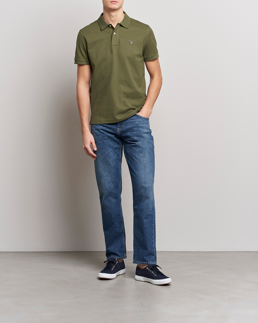 Herren | Poloshirts | GANT | The Original Polo Racing Green