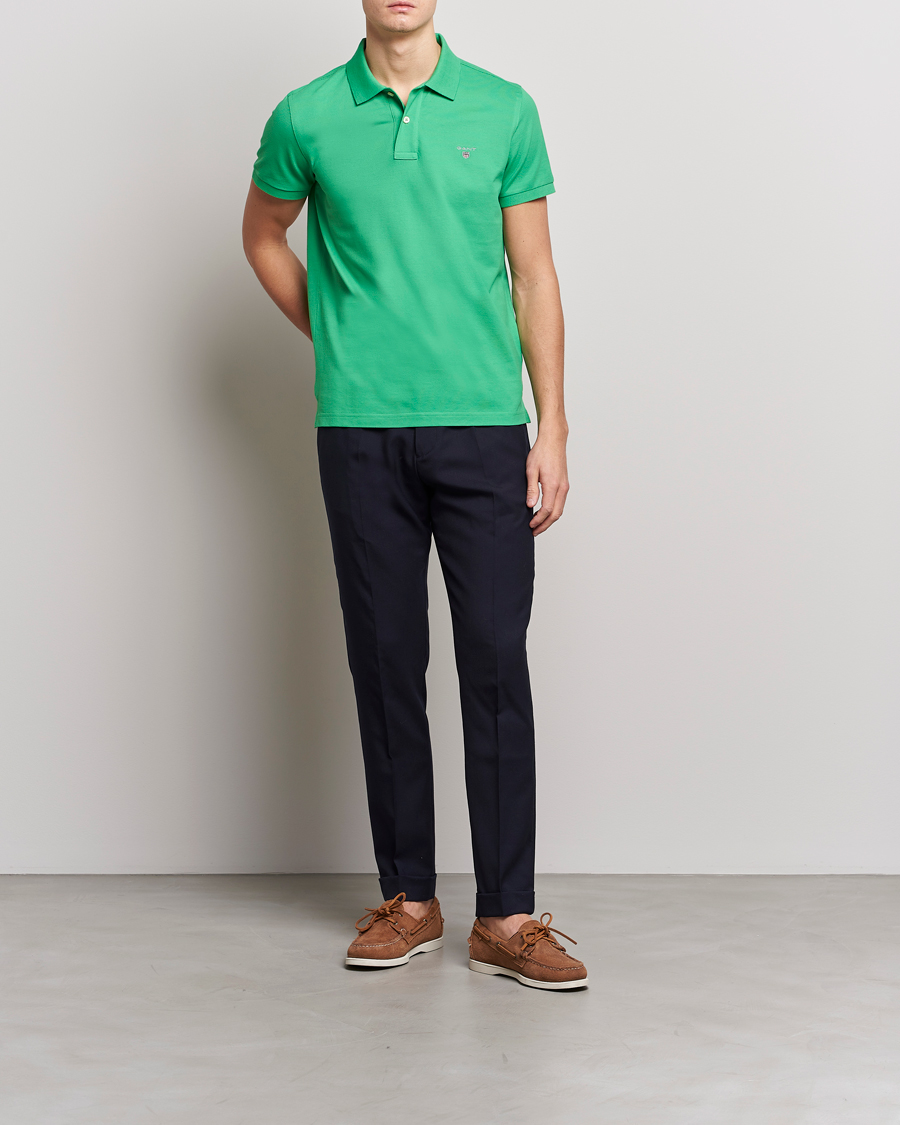 Herren | Poloshirts | GANT | The Original Polo Mid Green