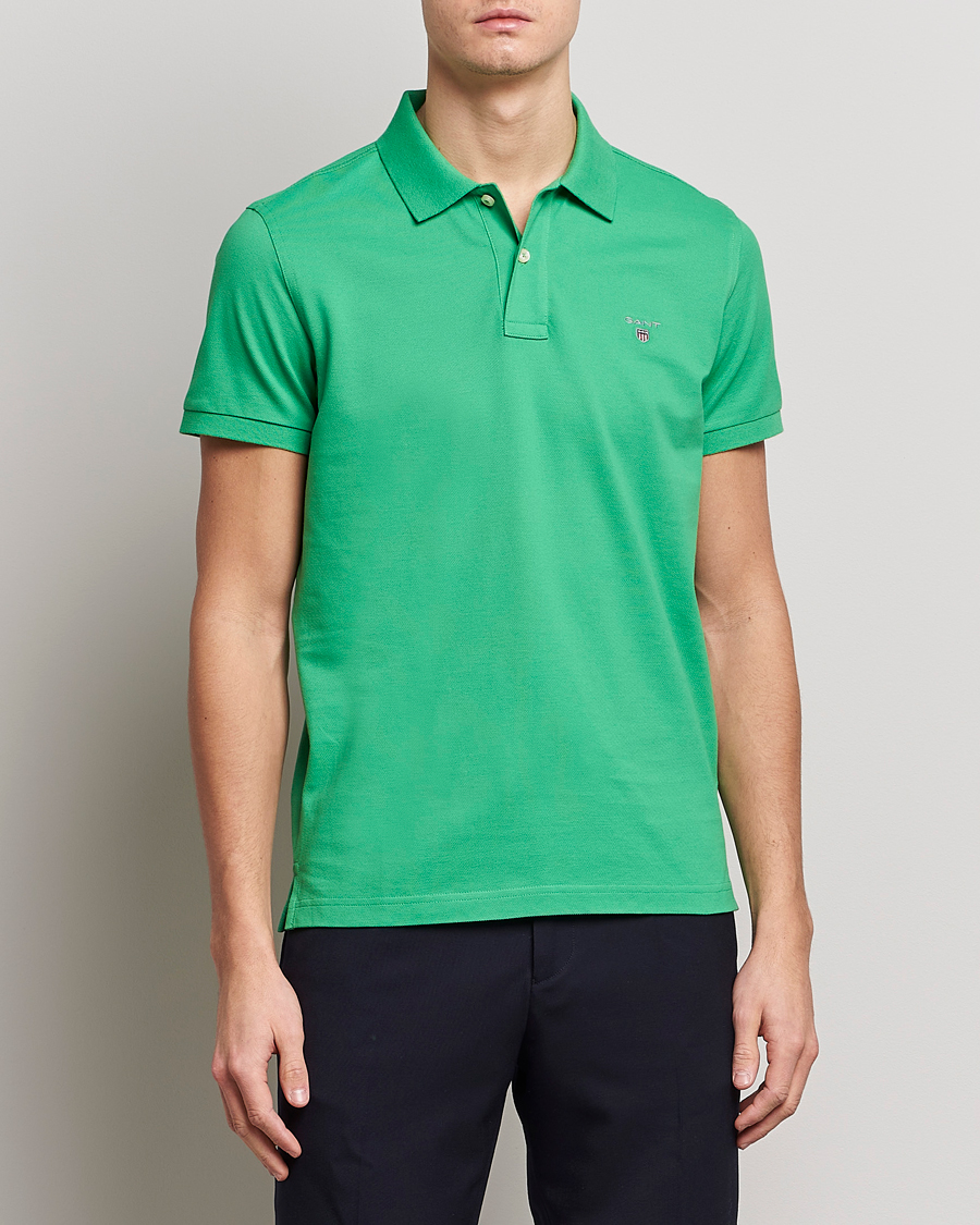 Herren | Poloshirts | GANT | The Original Polo Mid Green
