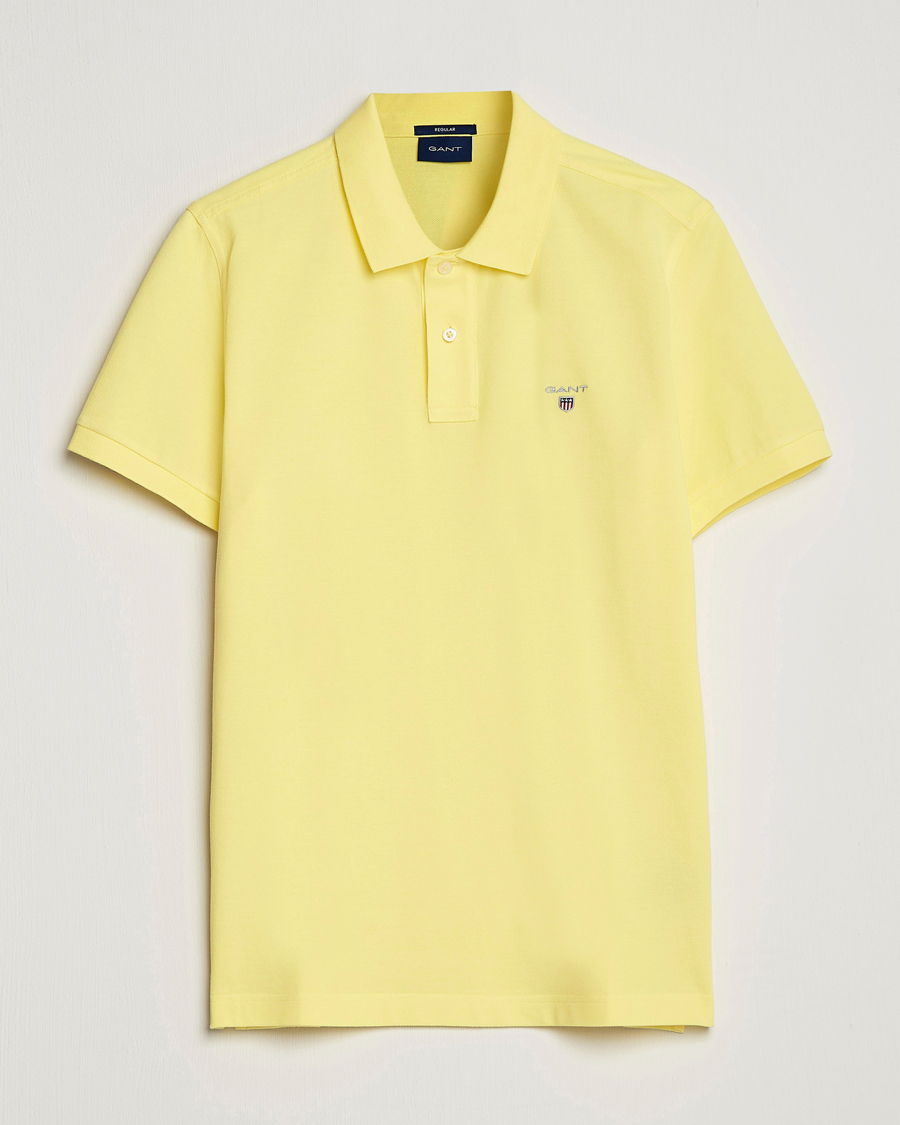 Herren | Poloshirts | GANT | The Original Polo Clear Yellow