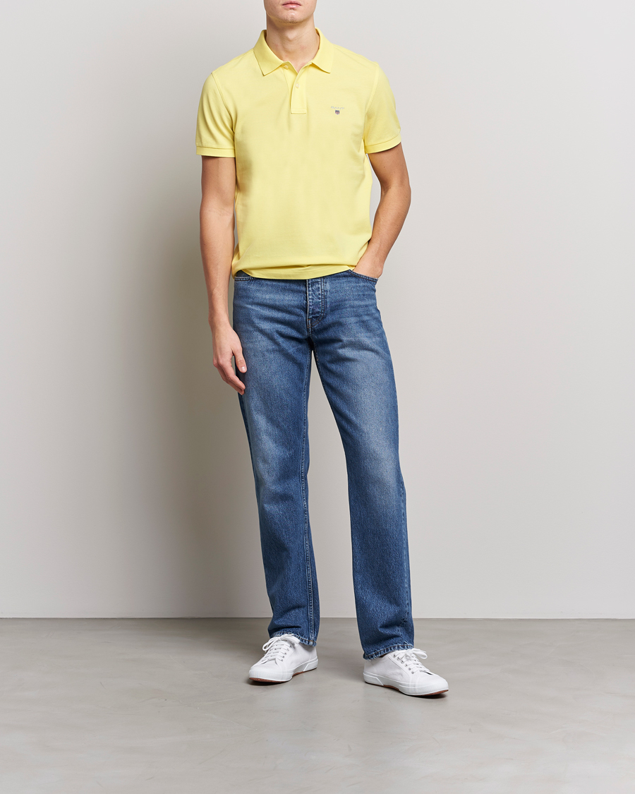 Herren | Poloshirts | GANT | The Original Polo Clear Yellow