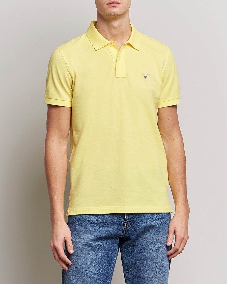 Herren | Poloshirts | GANT | The Original Polo Clear Yellow