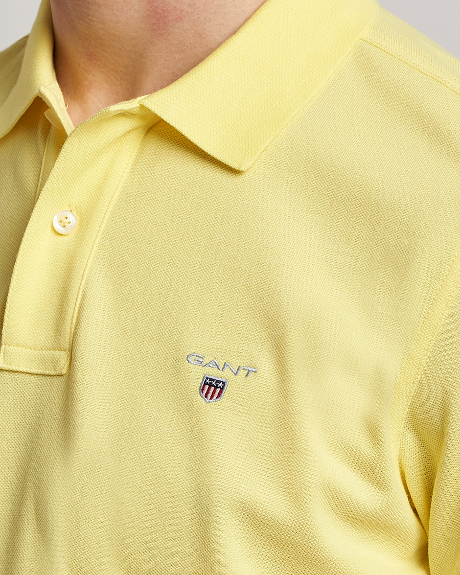 Herren | Poloshirts | GANT | The Original Polo Clear Yellow