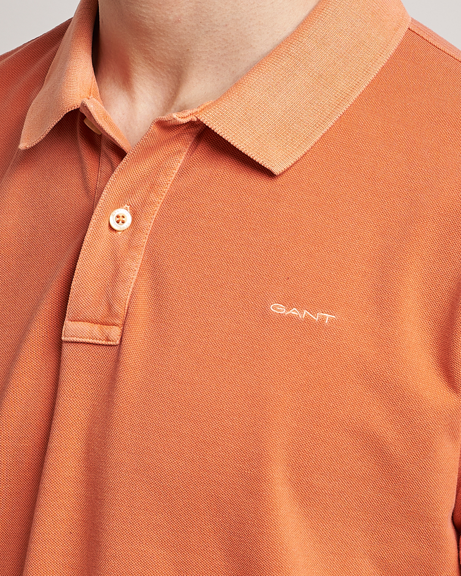 Herren | Poloshirts | GANT | Sunbleached Polo Apricot Orange