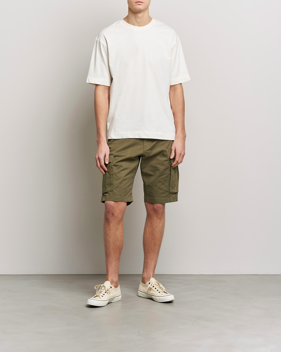 Herren | Shorts | GANT | Relaxed Twill Cargoshorts Racing Green