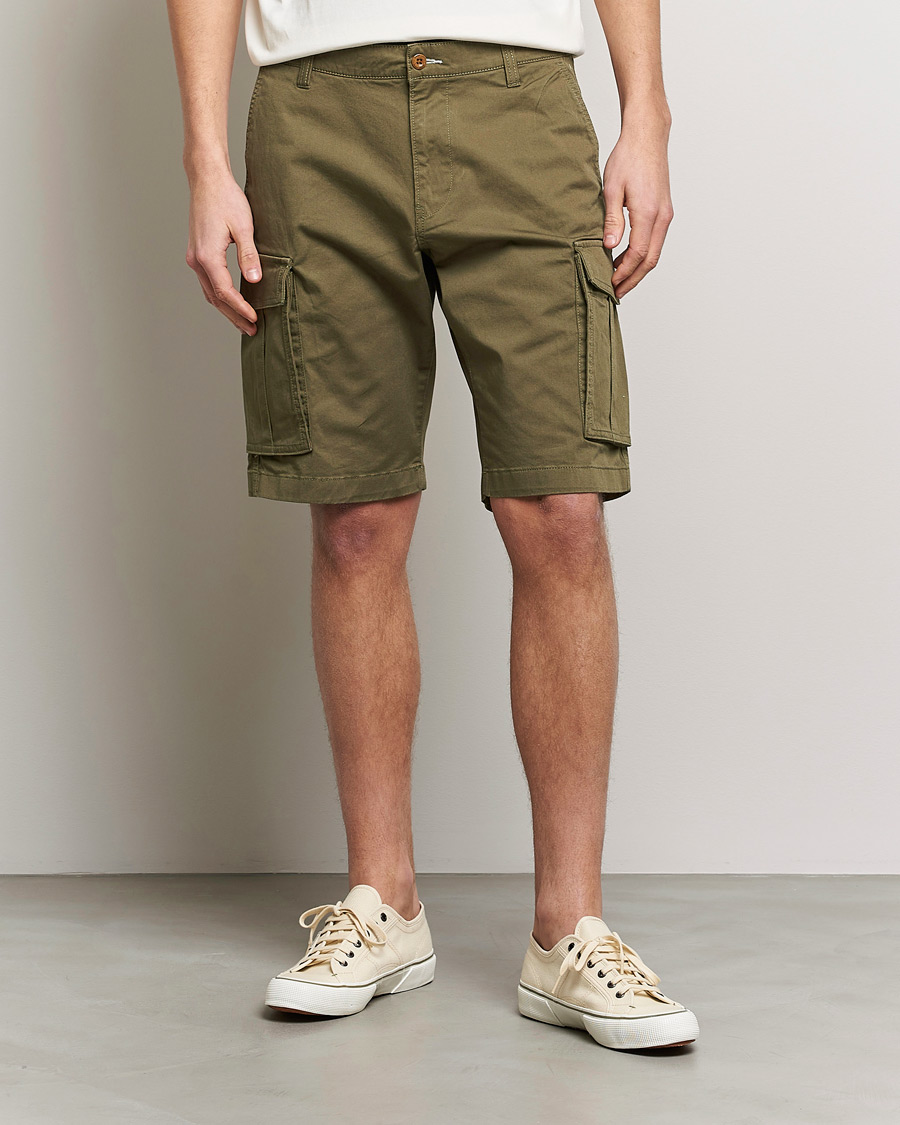 Herren | Shorts | GANT | Relaxed Twill Cargoshorts Racing Green