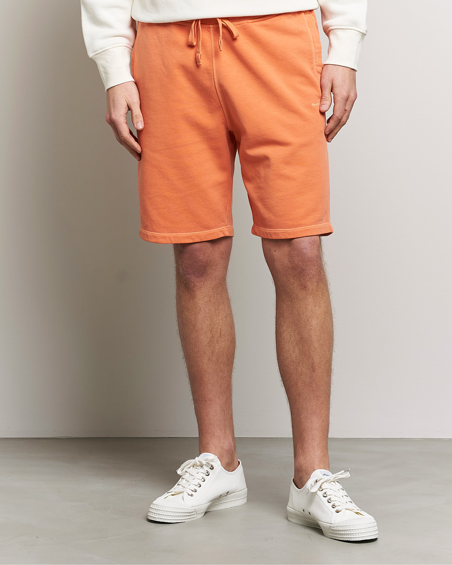 Herren | Shorts | GANT | Sunbleached Sweatshorts Apricot Orange