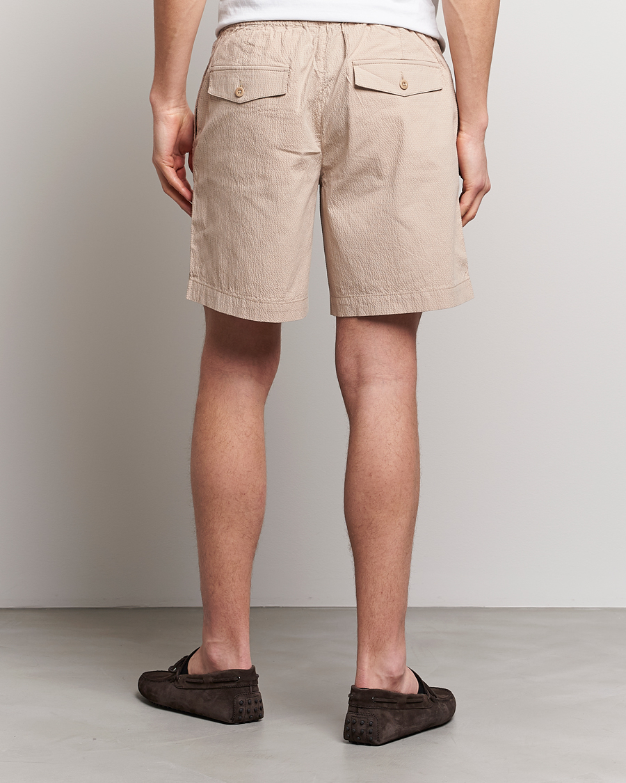 Herren | Shorts | GANT | Seersucker Drawstring Shorts Dry Sand