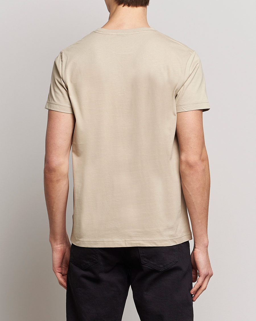 Herren | T-Shirts | GANT | The Original T-Shirt Concrete Beige