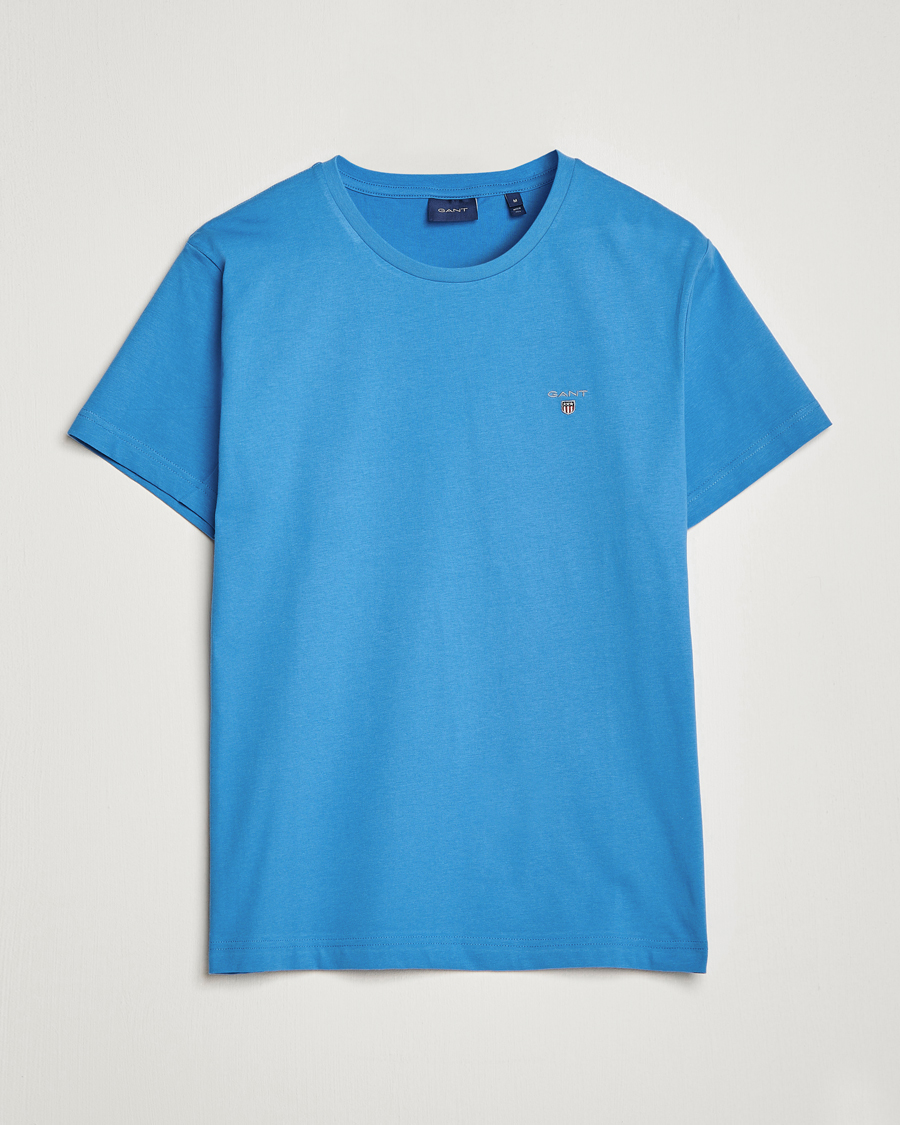 Herren | T-Shirts | GANT | The Original T-Shirt Day Blue
