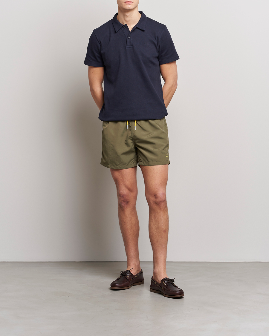 Herren | Badehosen | GANT | Basic Swimshorts Racing Green