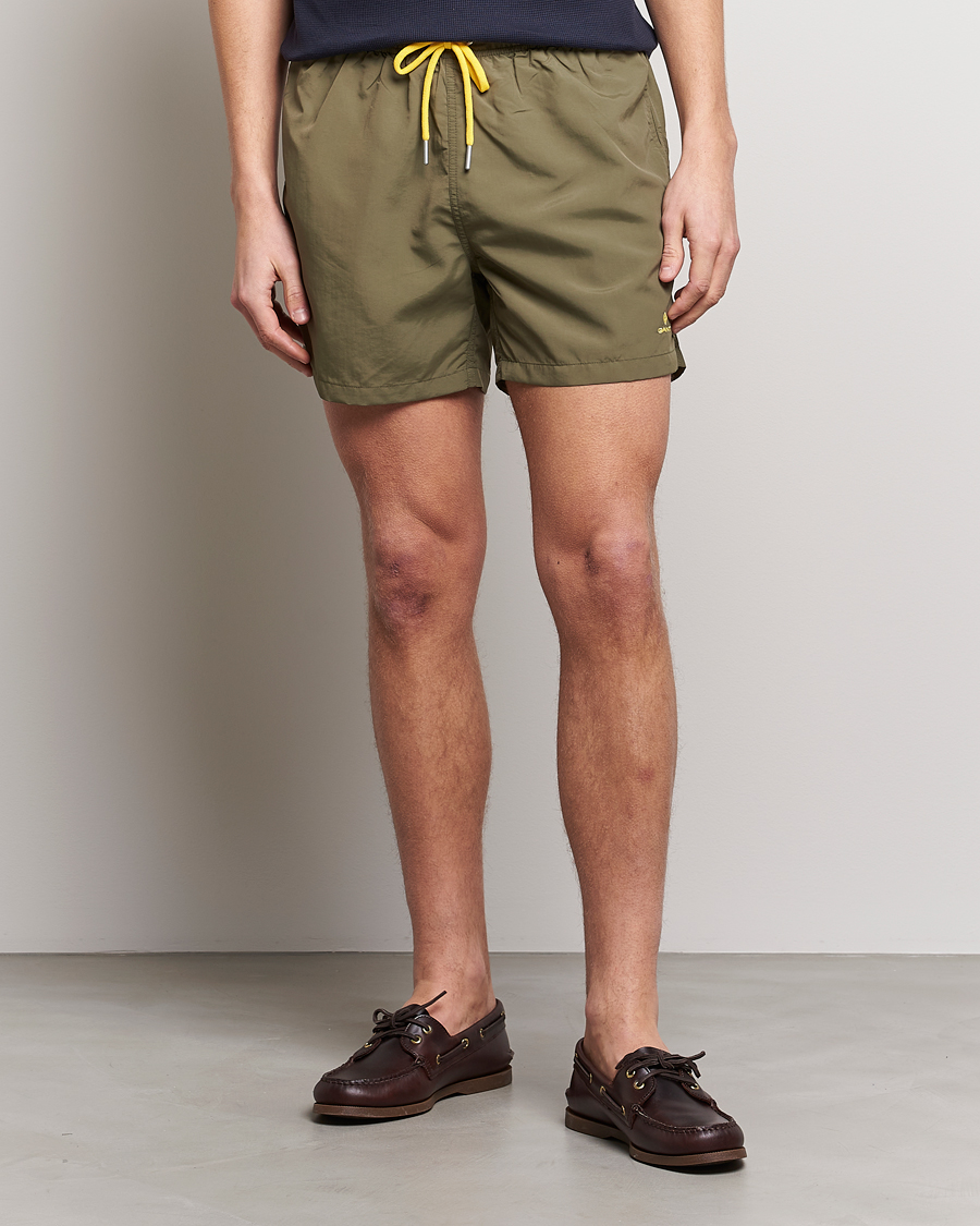 Herren | Badehosen | GANT | Basic Swimshorts Racing Green
