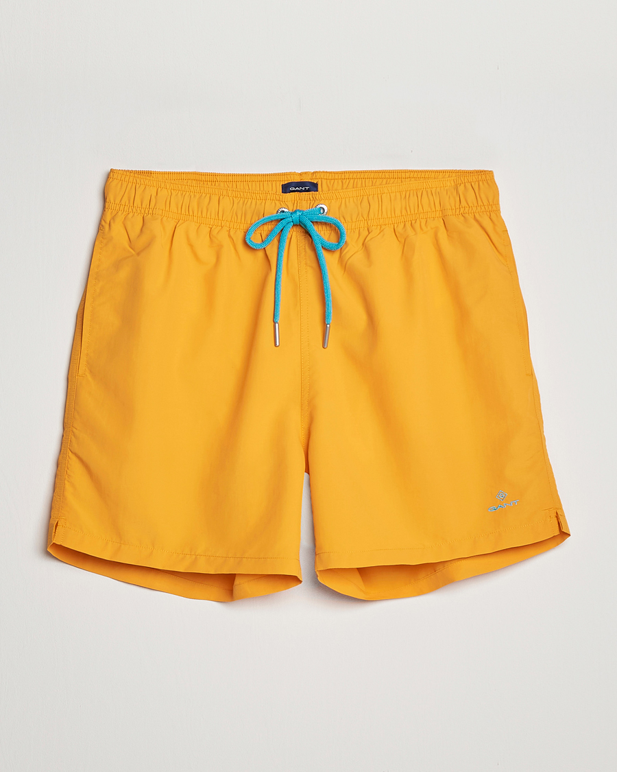 Herren | Badehosen | GANT | Basic Swimshorts Dalia Orange