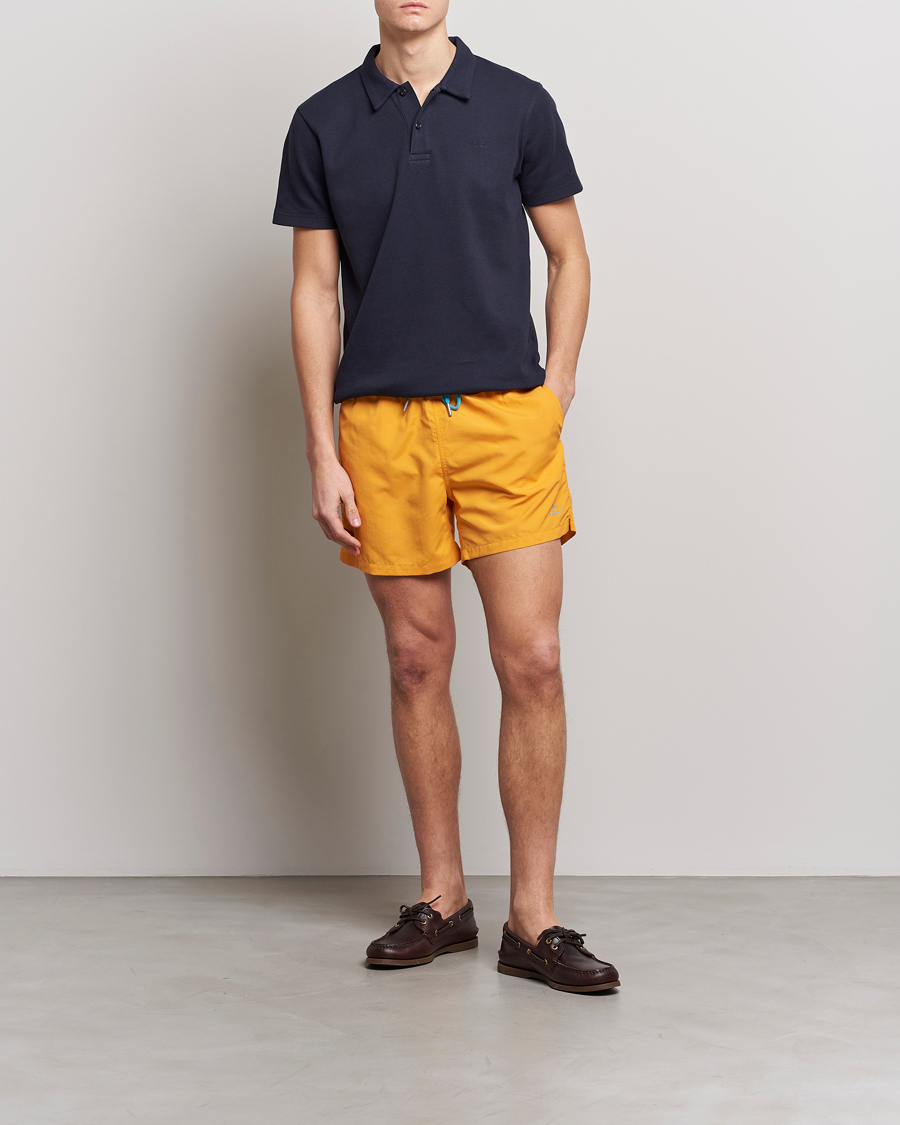 Herren | Badehosen | GANT | Basic Swimshorts Dalia Orange