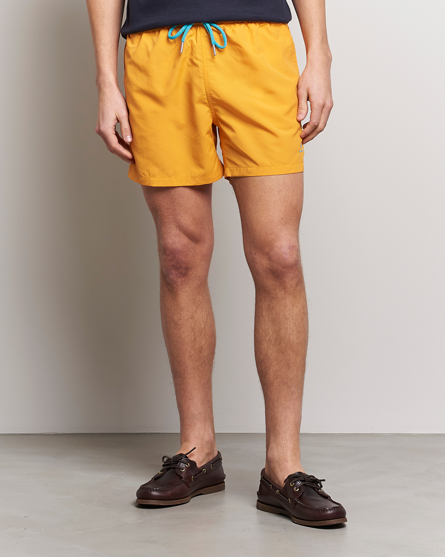 Herren | Badehosen | GANT | Basic Swimshorts Dalia Orange