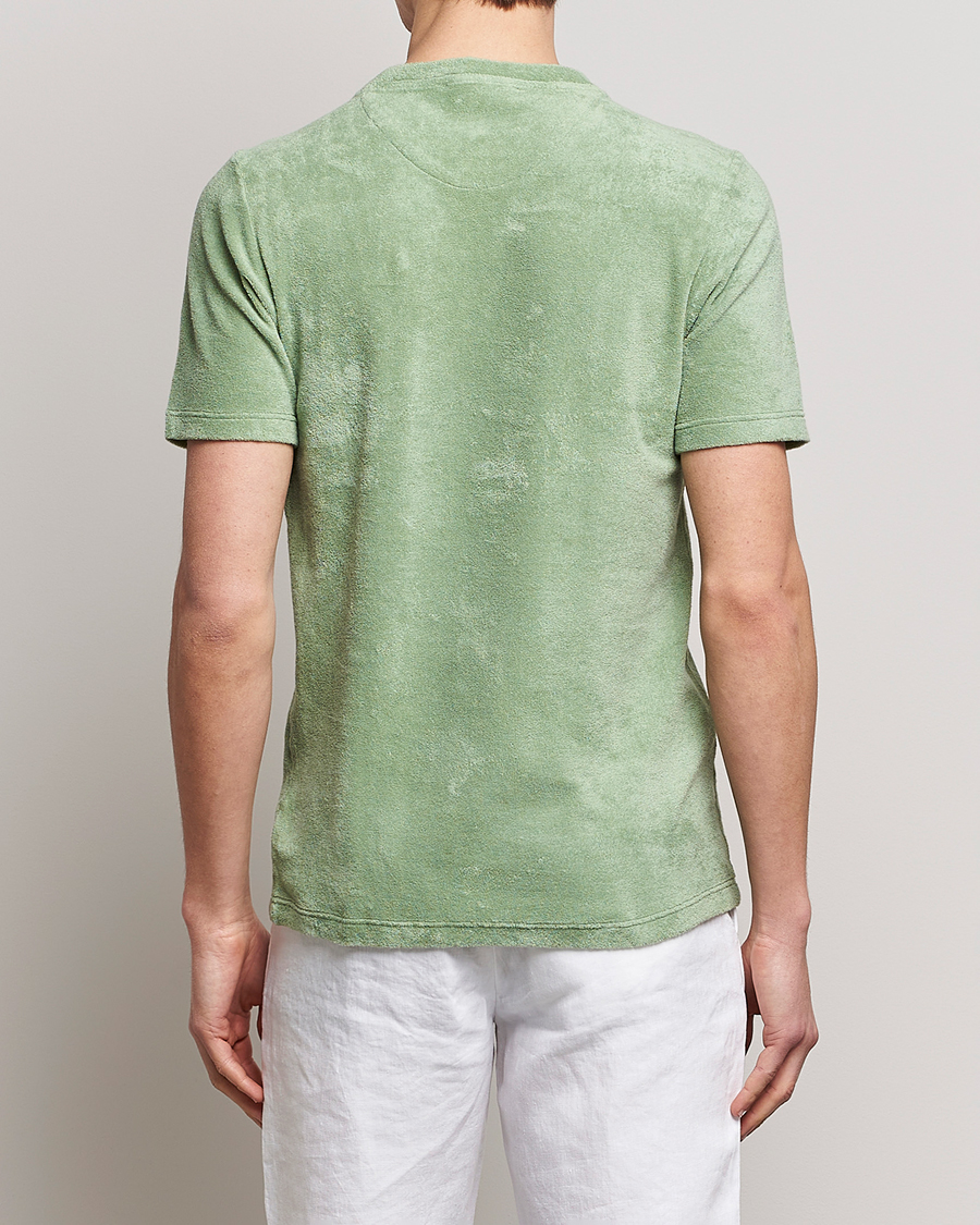 Herren | T-Shirts | Gran Sasso | Cotton Terry Tee Green