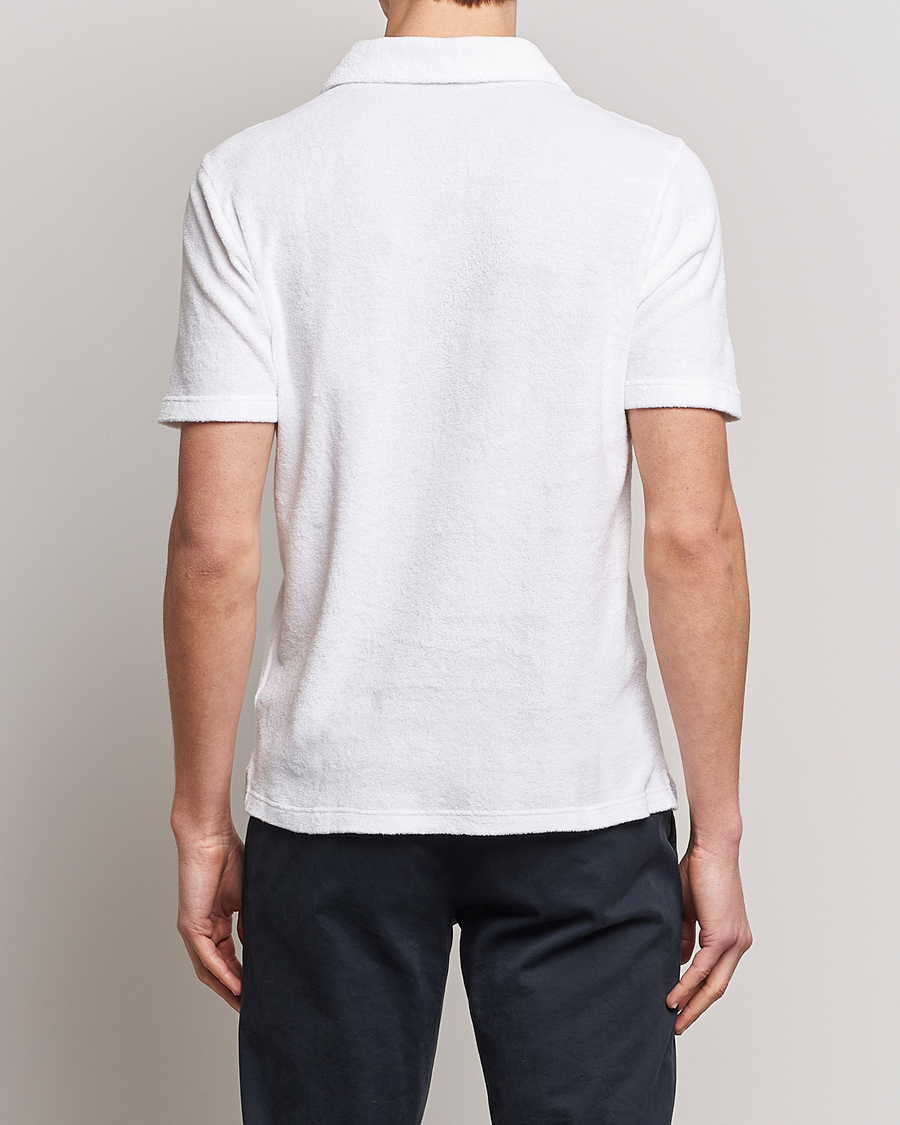 Herren | Poloshirts | Gran Sasso | Cotton Terry Polo White