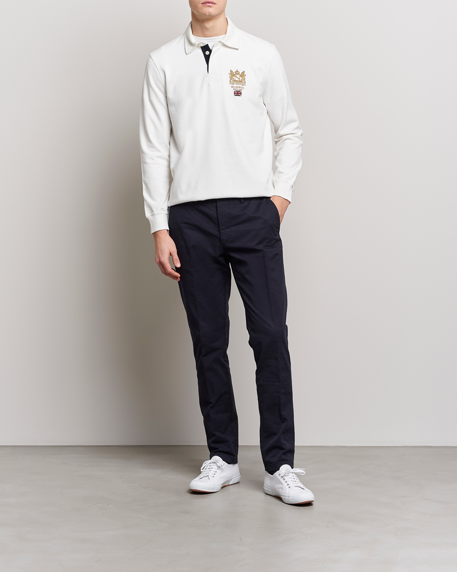 Herren | Pullover | Morris | Trenton Rugger Off White