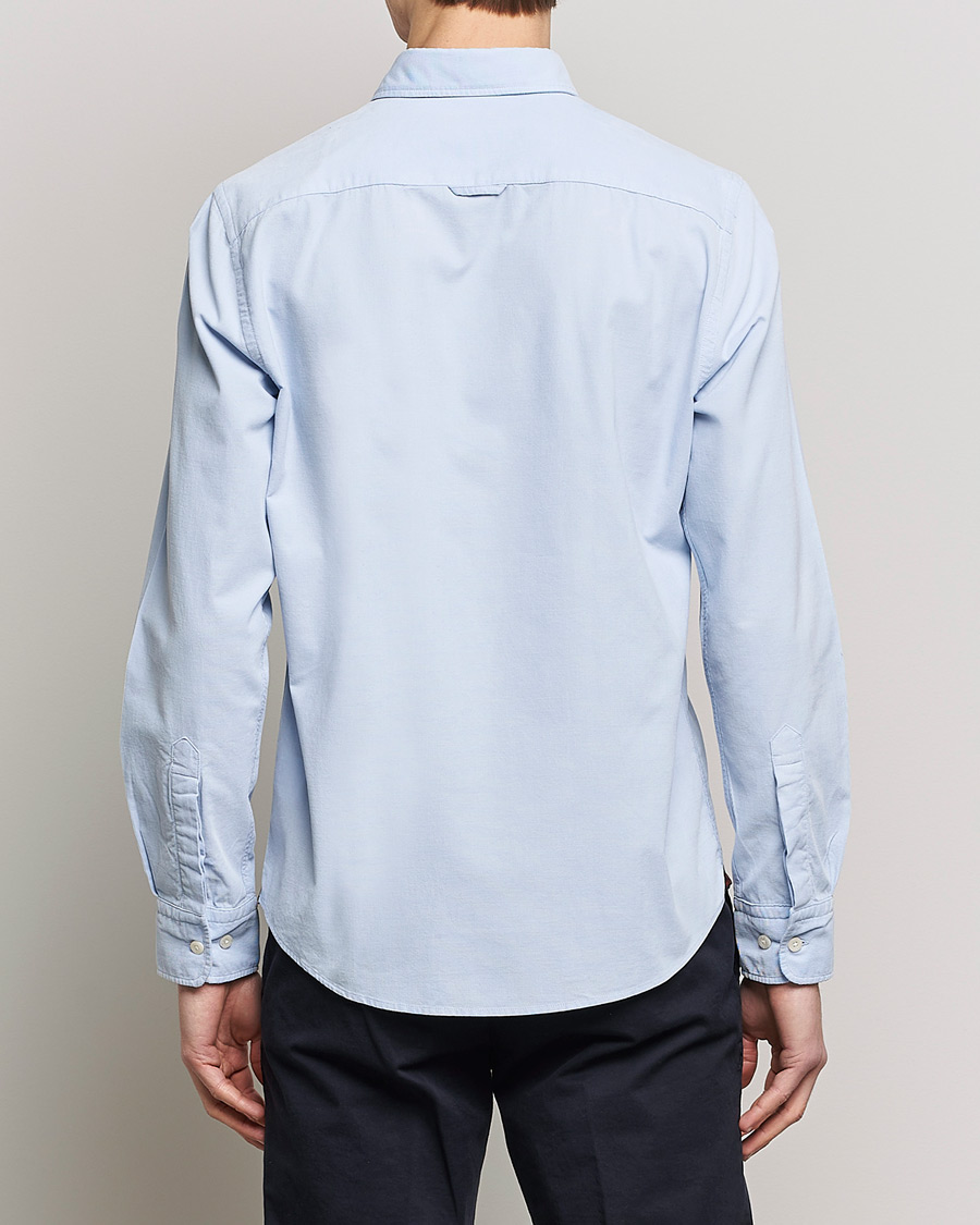 Herren | Hemden | Morris | Summer Corduroy Shirt Light Blue