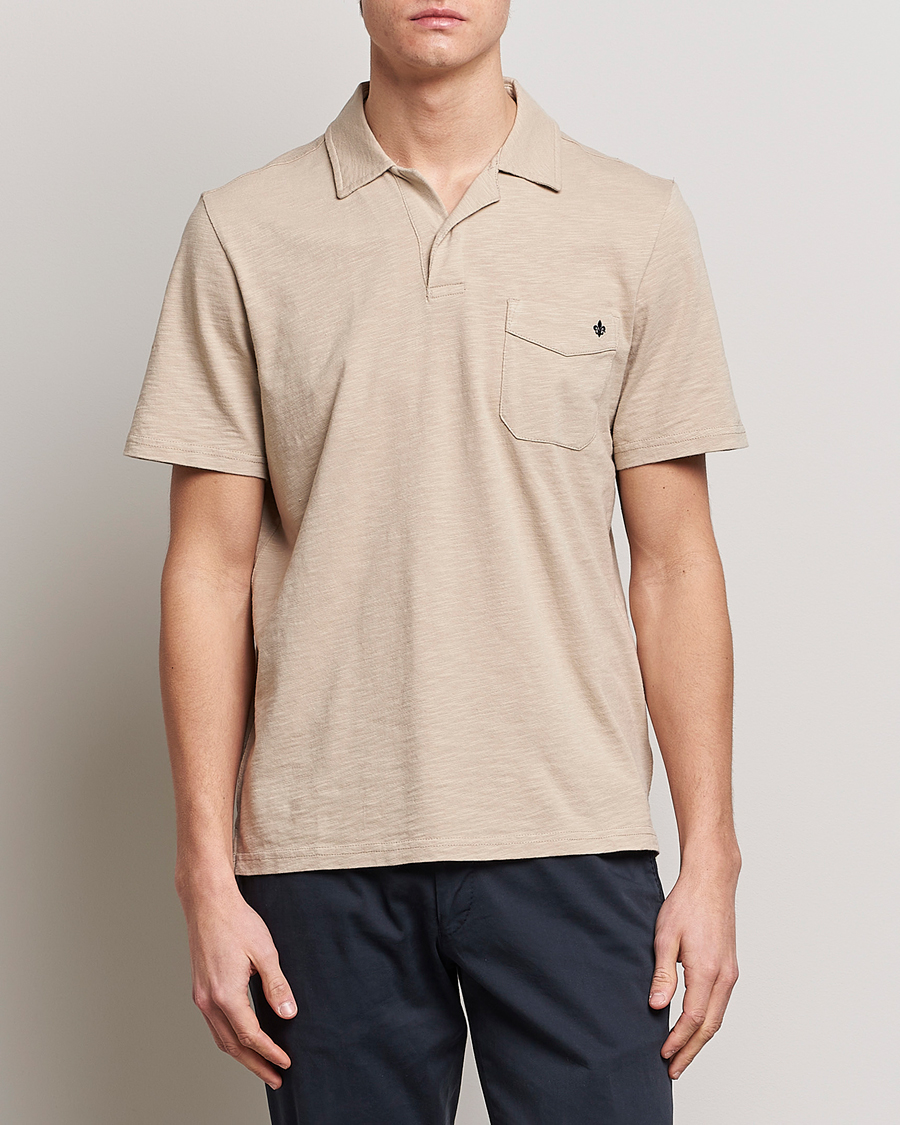Herren | Poloshirts | Morris | Clopton Cotton Blend Polo Khaki
