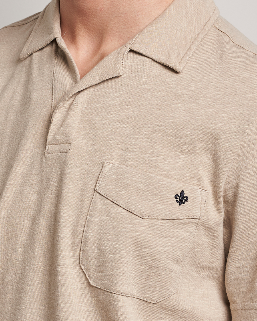 Herren | Poloshirts | Morris | Clopton Cotton Blend Polo Khaki