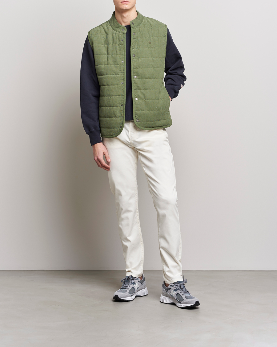 Herren | Hosen | Morris | James Structured 5-Pocket Trousers White