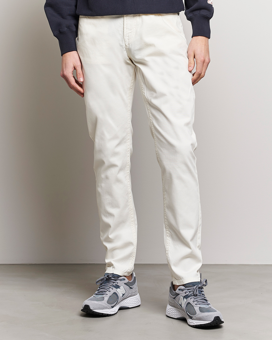 Herren | Hosen | Morris | James Structured 5-Pocket Trousers White