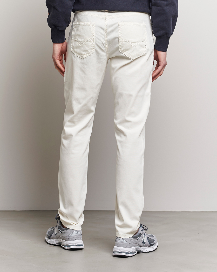Herren | Hosen | Morris | James Structured 5-Pocket Trousers White