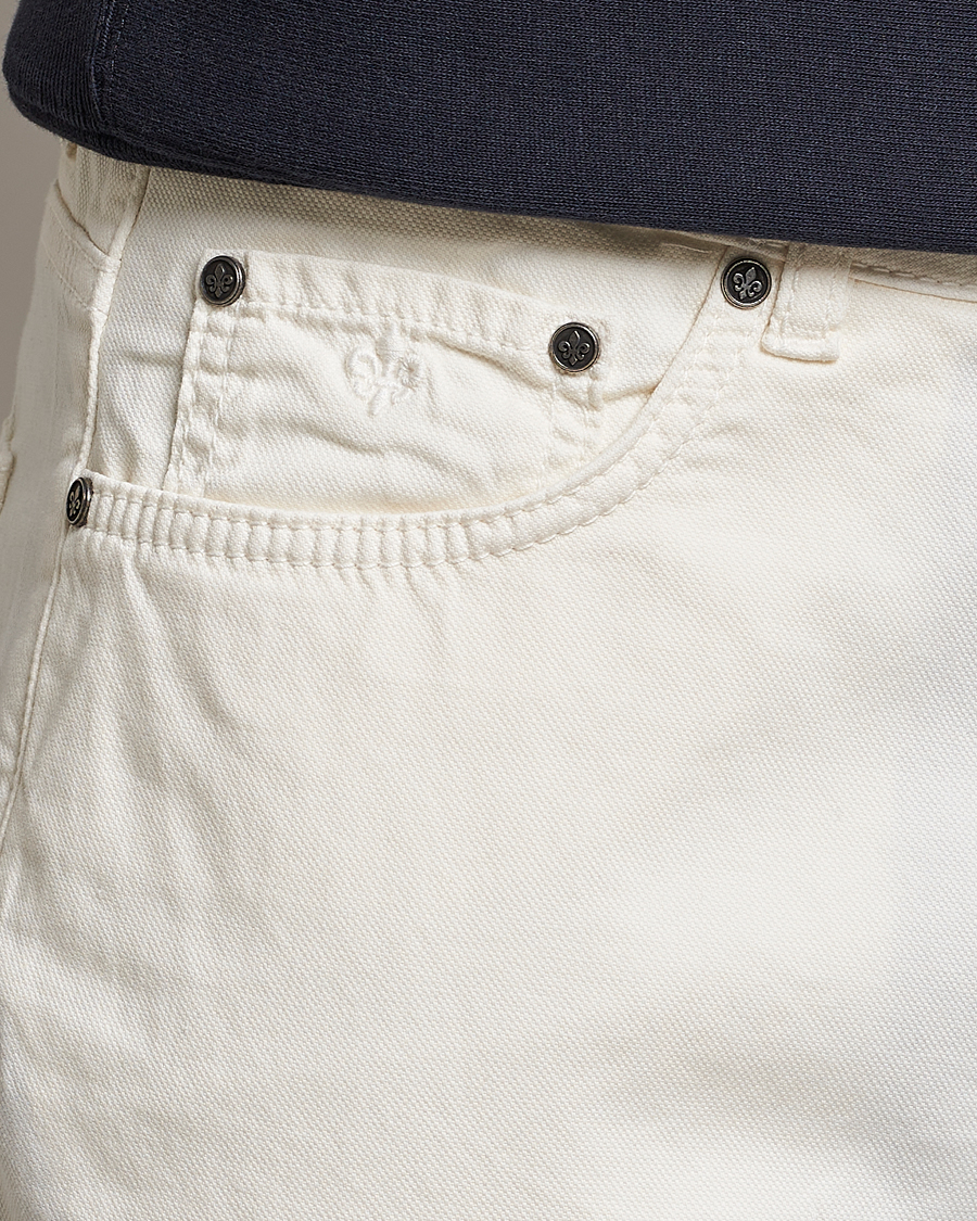 Herren | Hosen | Morris | James Structured 5-Pocket Trousers White