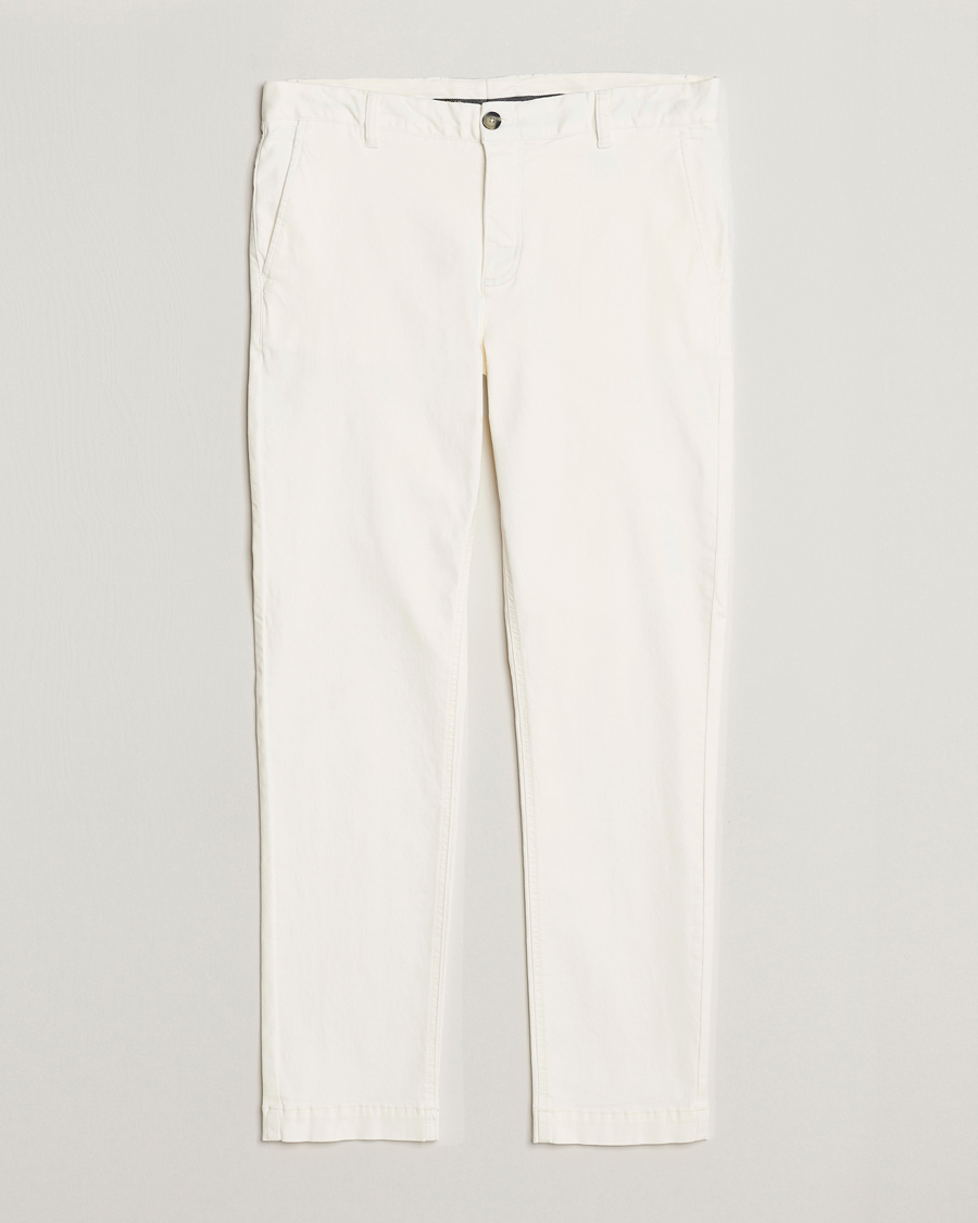 Herren | Hosen | Morris | Jeffrey Brushed Stretch Chino White