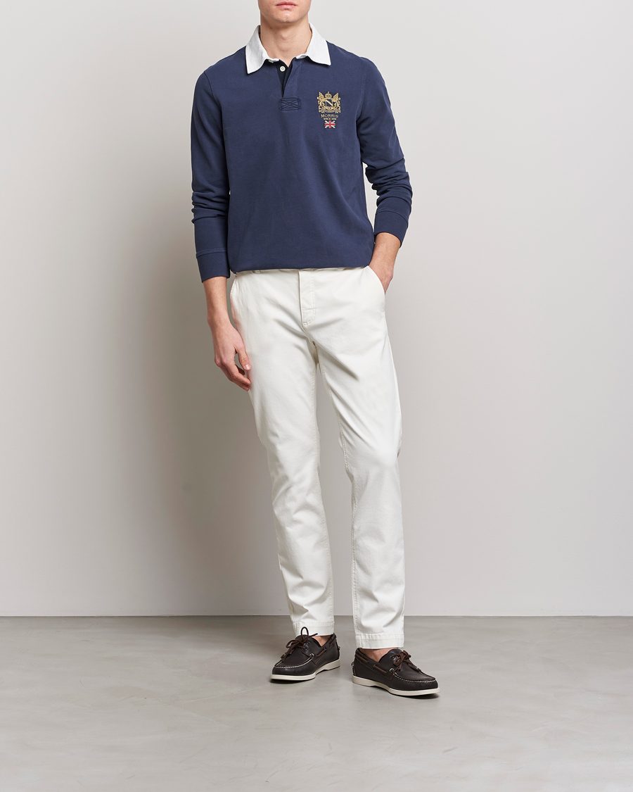Herren | Hosen | Morris | Jeffrey Brushed Stretch Chino White
