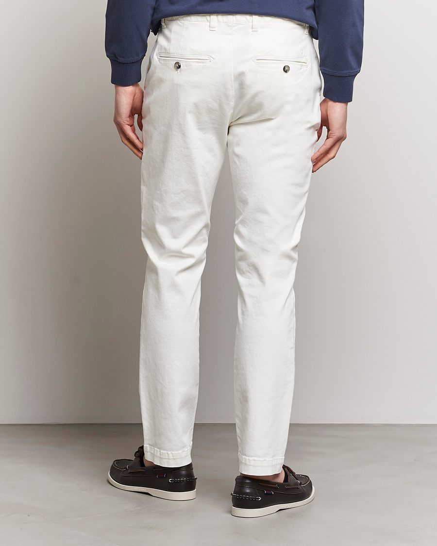 Herren | Hosen | Morris | Jeffrey Brushed Stretch Chino White