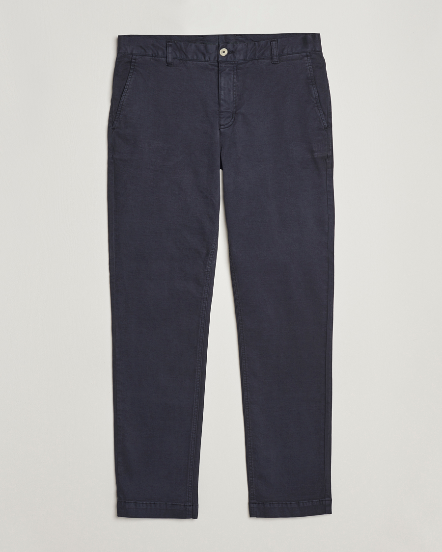 Herren | Hosen | Morris | Jeffrey Brushed Chinos Blue