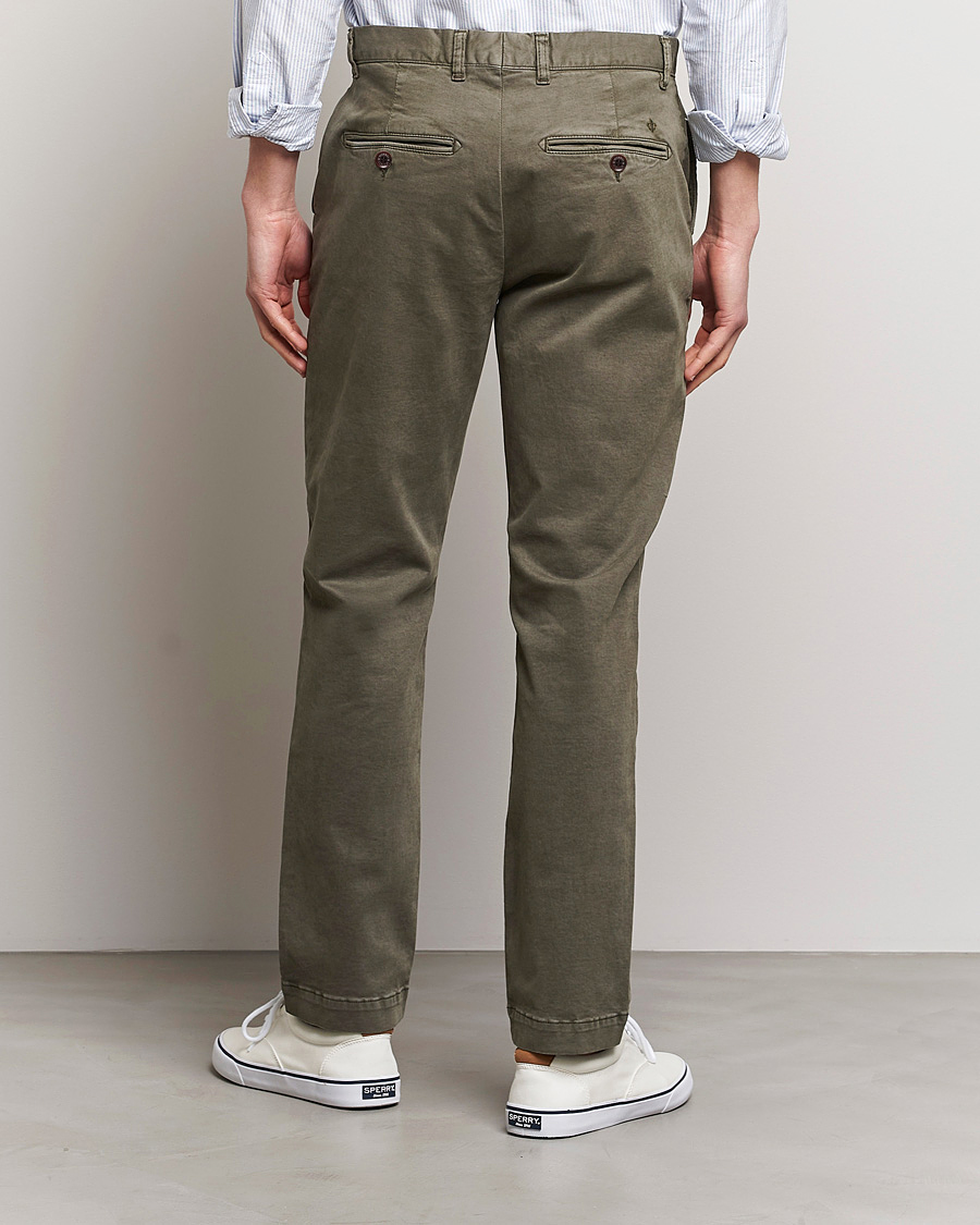 Herren | Hosen | Morris | Jeffrey Brushed Chinos Olive