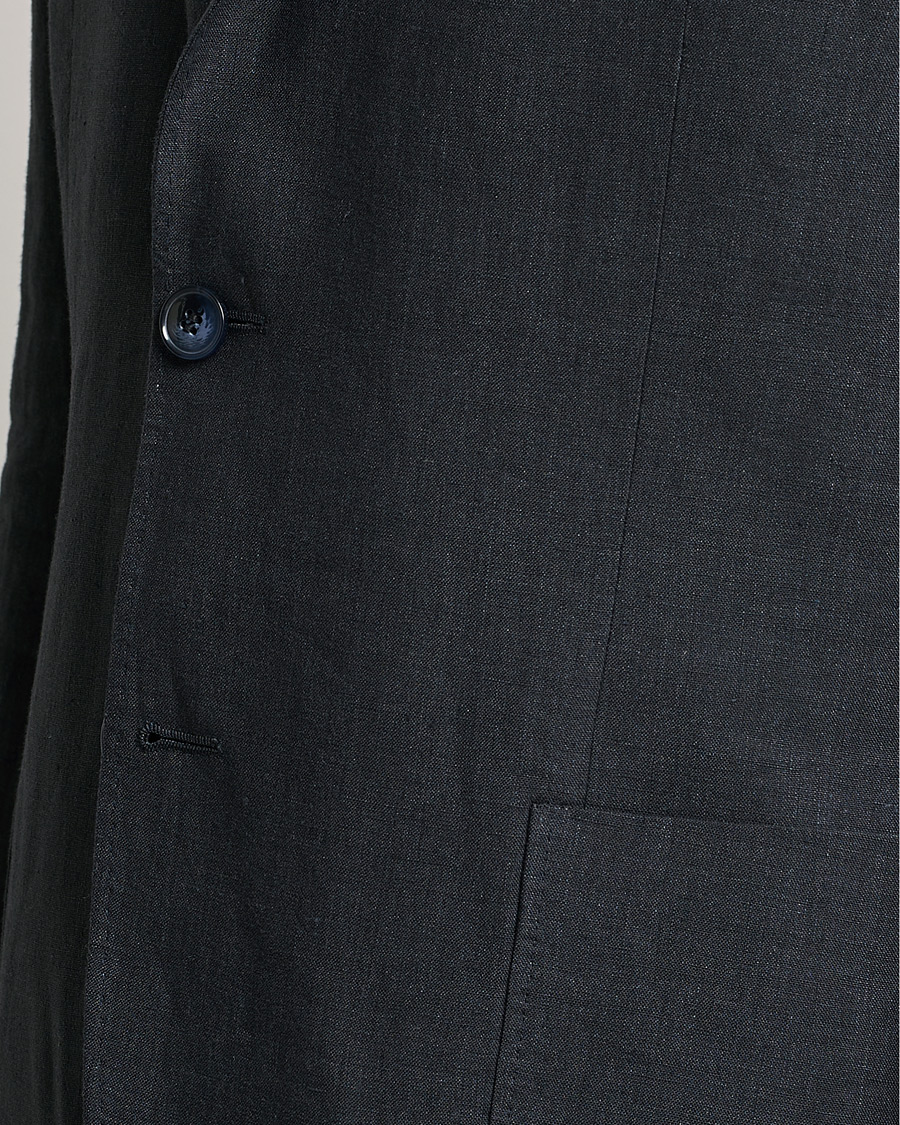 Herren | Sakkos | Morris | Archie Linen Suit Blazer Navy