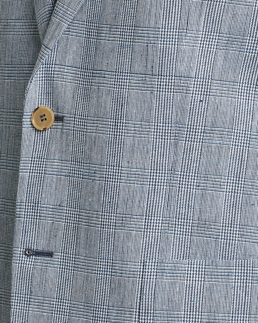 Herren | Sakkos | Morris | Archie Glencheck Cotton Blazer Blue