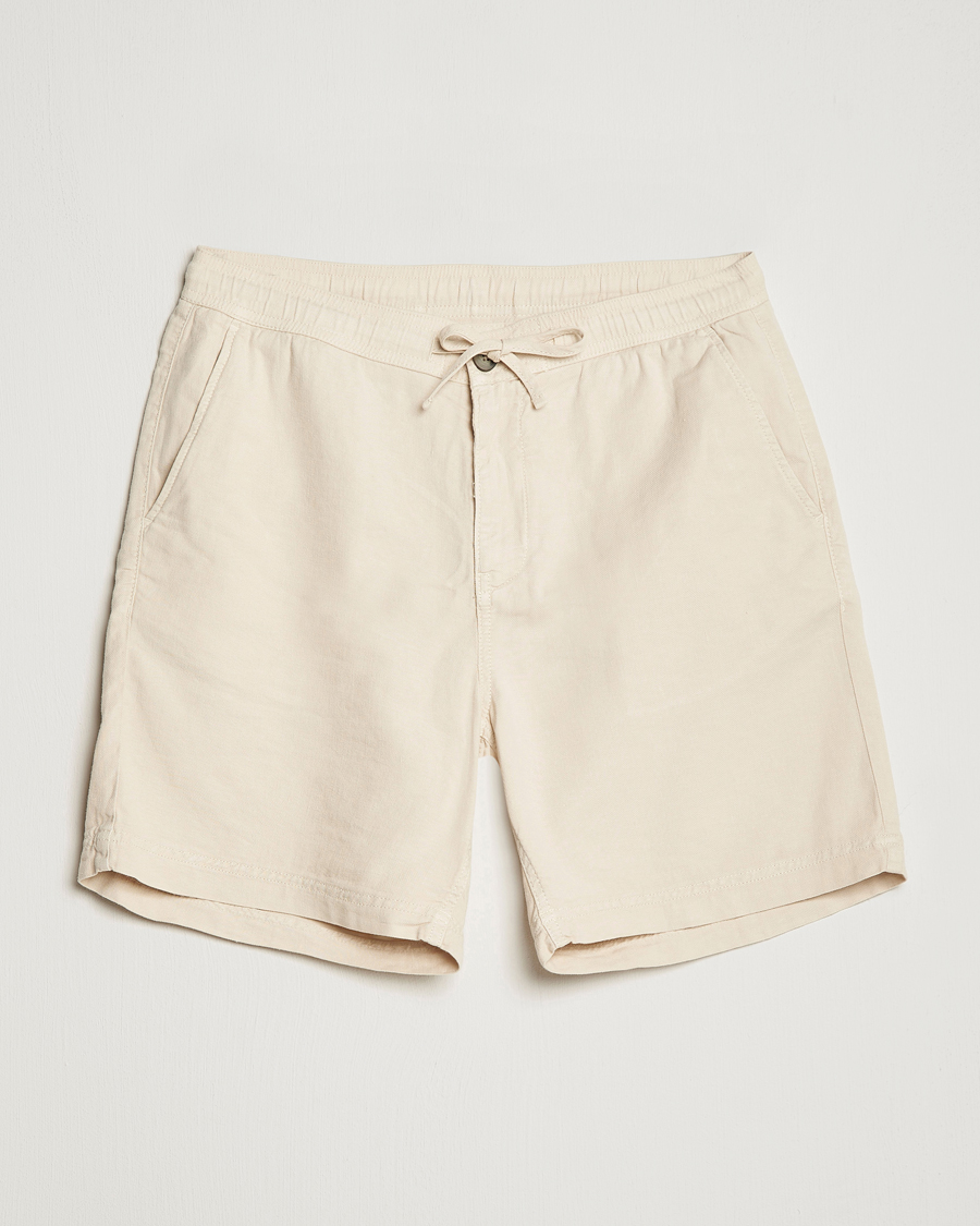 Herren | Shorts | Morris | Fenix Linen Drawstring Shorts Beige