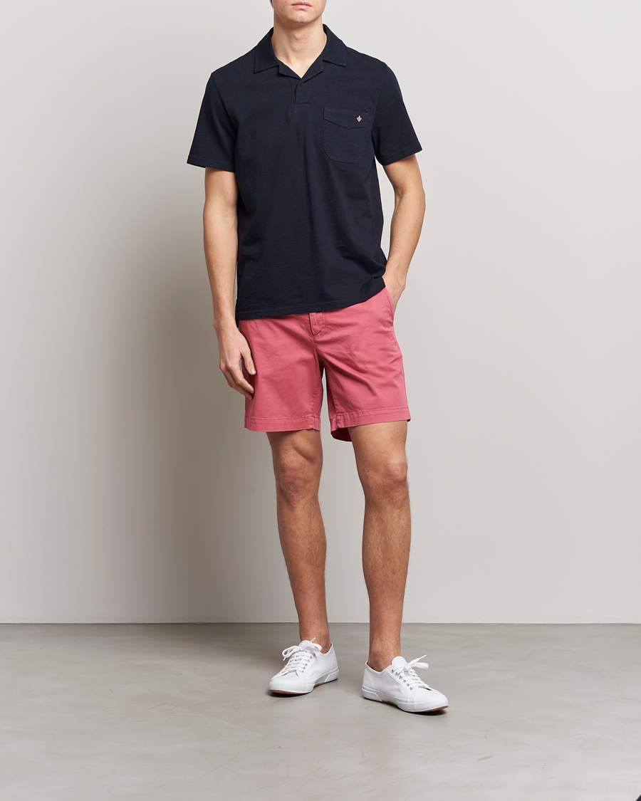 Herren | Shorts | Morris | Light Twill Chino Shorts Red