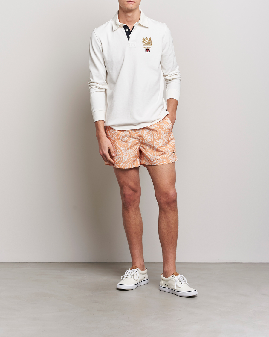 Herren | Badehosen | Morris | Paisley Bathing Trunks Orange