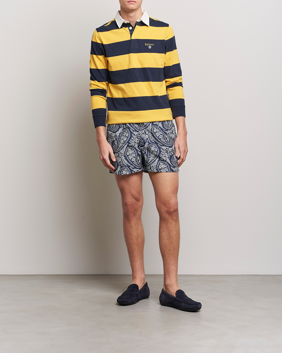 Herren | Badehosen | Morris | Paisley Bathing Trunks Navy