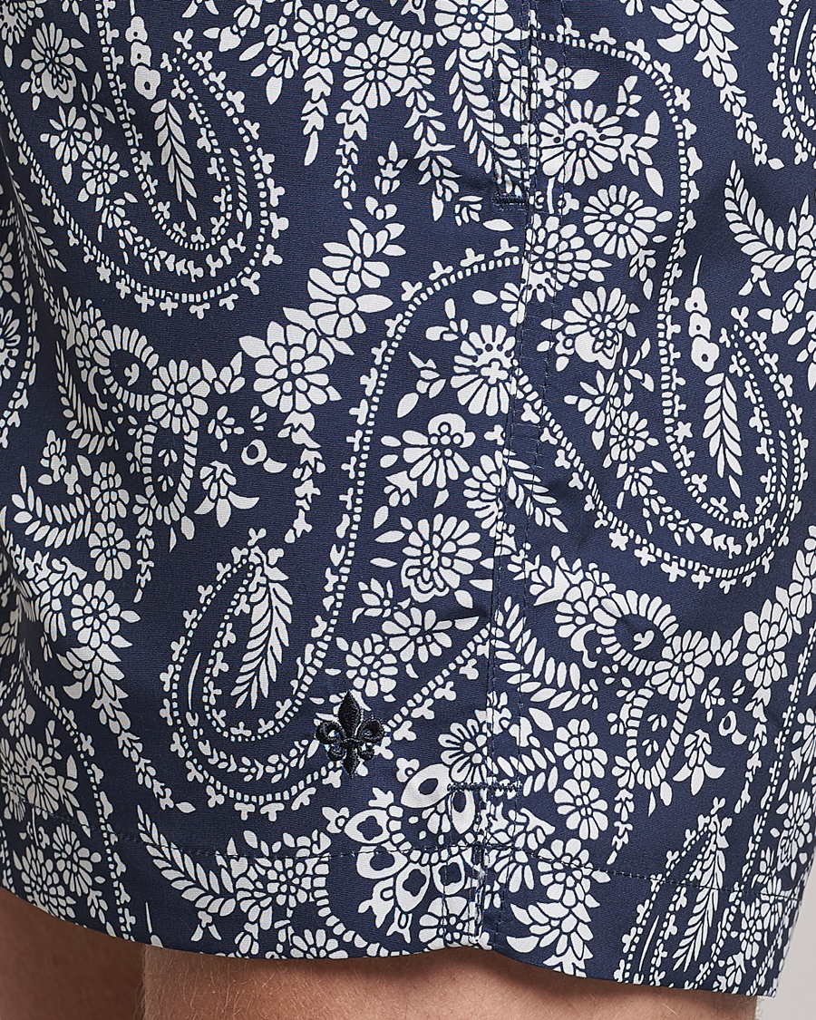 Herren | Badehosen | Morris | Paisley Bathing Trunks Navy
