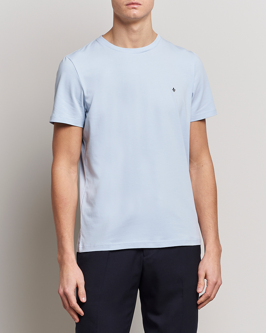 Herren | T-Shirts | Morris | James Cotton T-Shirt Light Blue