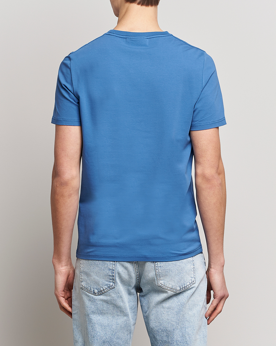 Herren | T-Shirts | Morris | James Cotton T-Shirt Blue
