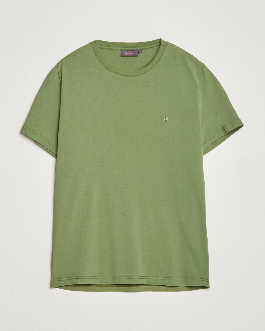 Herren | T-Shirts | Morris | James Cotton T-Shirt Dark Green