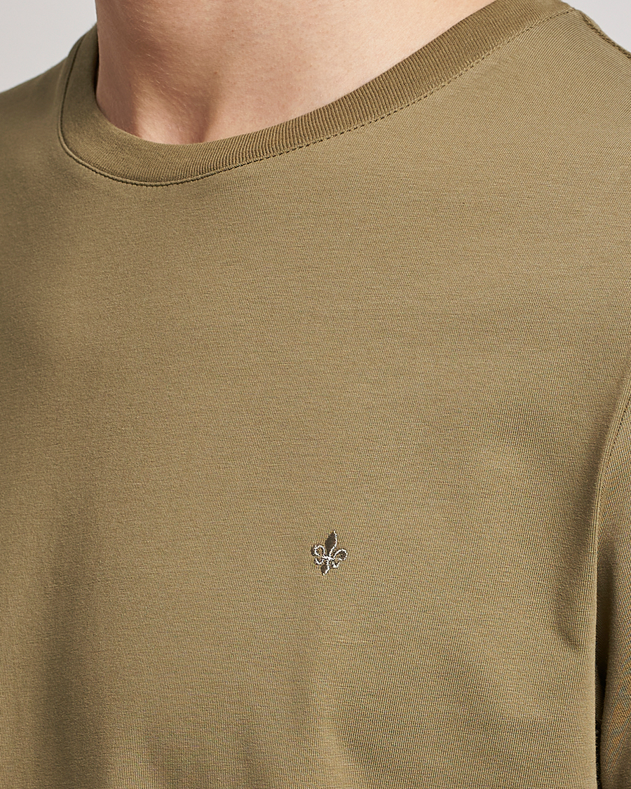 Herren | T-Shirts | Morris | James Cotton T-Shirt Olive