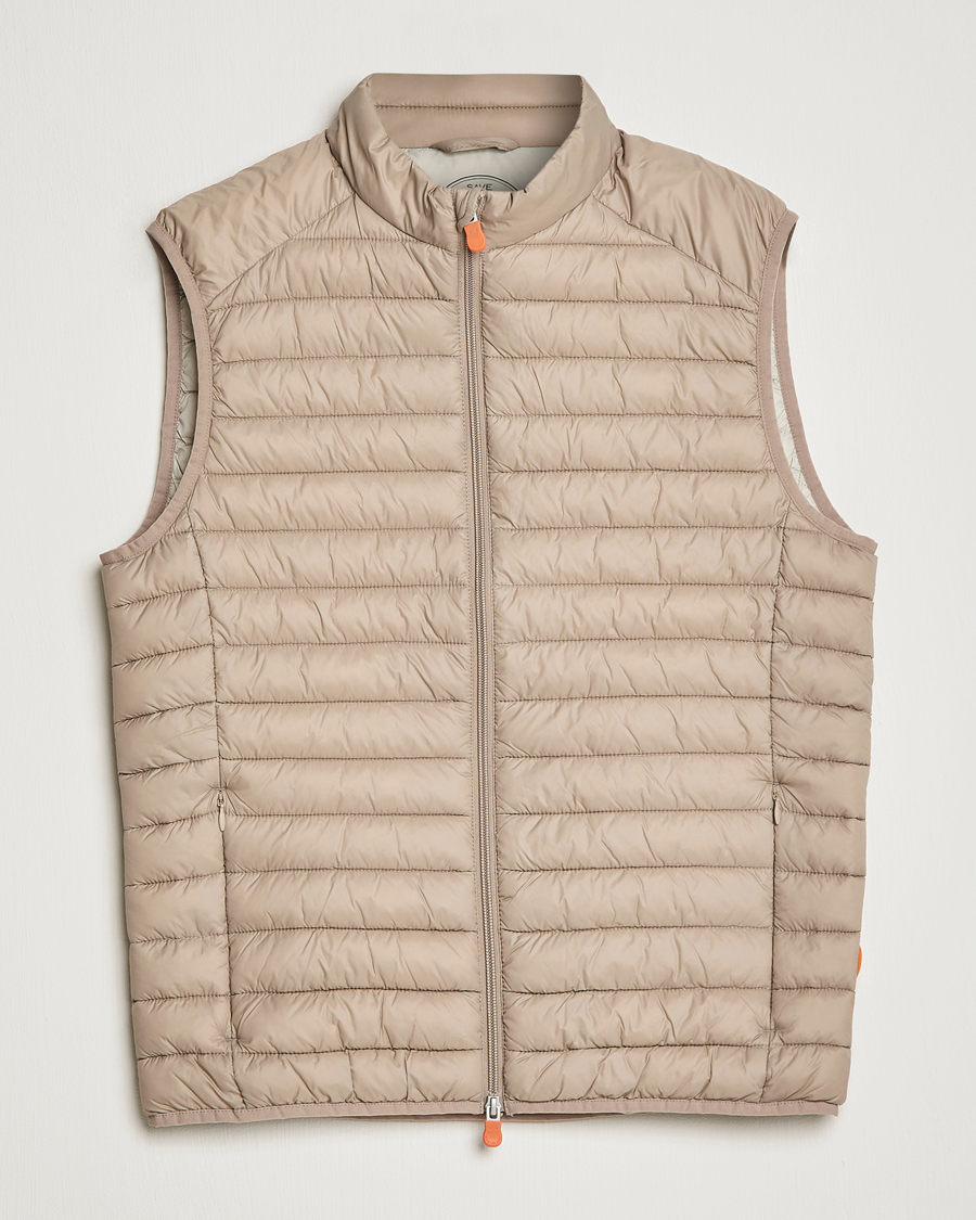 Herren | Westen | Save The Duck | Adamus Lightweight Padded Vest Dune Beige