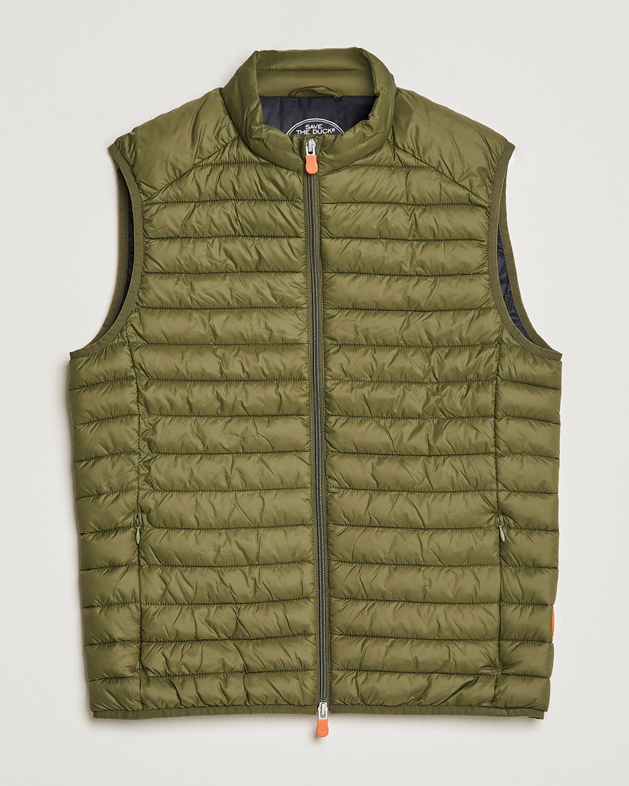 Herren | Westen | Save The Duck | Adamus Lightweight Padded Vest Dusty Olive