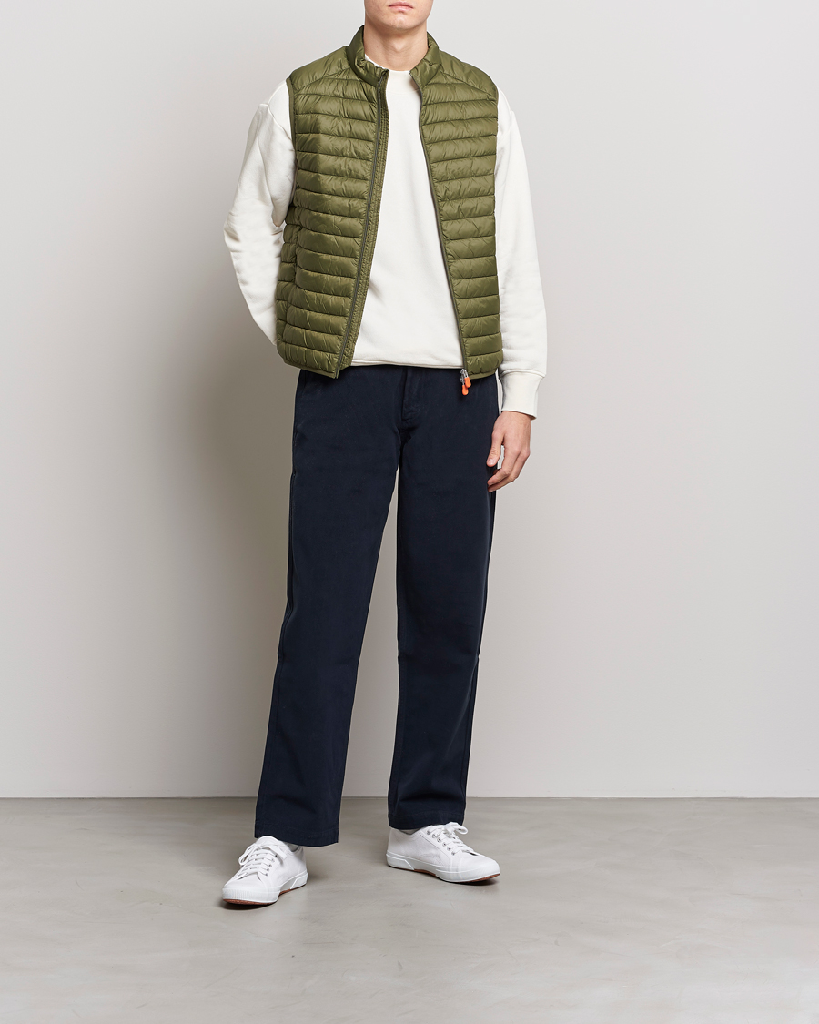Herren | Westen | Save The Duck | Adamus Lightweight Padded Vest Dusty Olive