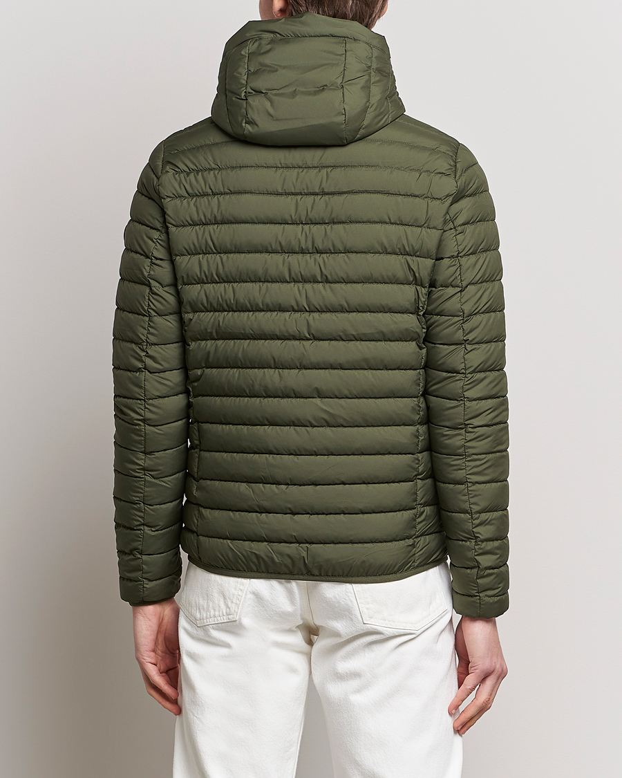 Herren | Jacken | Save The Duck | Luke Lightweight Matt Padded Hood Jacket Dusty Olive